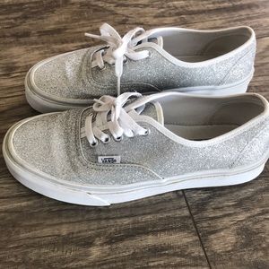 Sparkly vans shoes